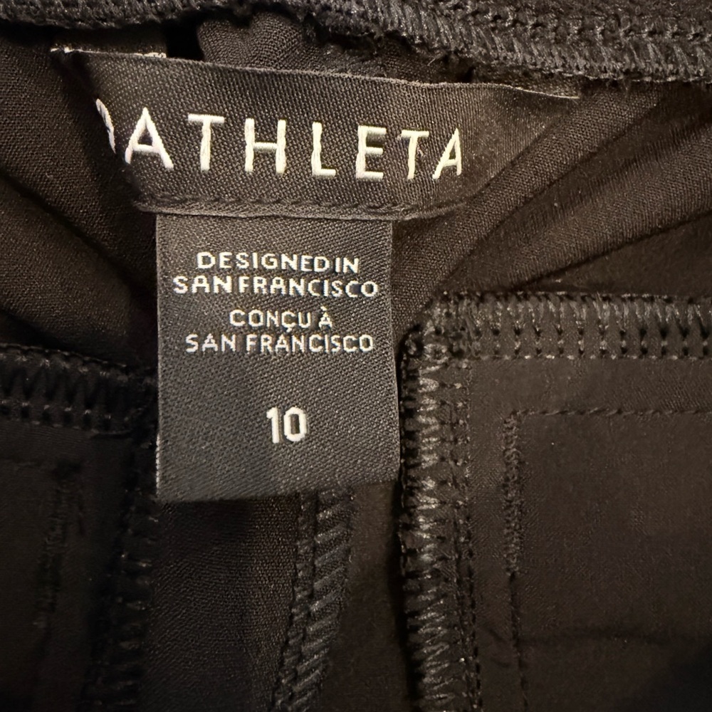 Athleta Black Women's Cargo Pants - Picture 4 of 4